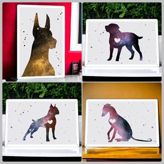 鐵皮畫 [多款] 狗狗星光剪影系列十一 犬星人現代風金屬海報壁畫 ㊙️臺灣製造本島直出📦 家居車房裝飾