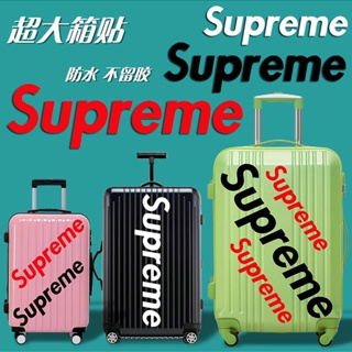 【行李箱貼紙】超大號Supreme旅行箱貼紙 汽車貼拉桿行李箱子貼圖機車防水貼畫