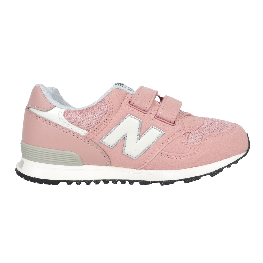 NEW BALANCE 女中童休閒運動鞋( 反光 313系列 NB「PO313JD」 珊瑚粉白