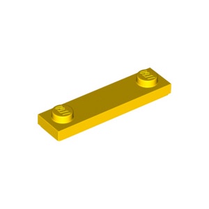 [樂磚庫] LEGO 41740 平板 特殊型 黃色 1x4 6257598