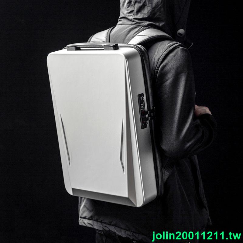 💗限时優惠💗背包防水商務書包旅行工作可放游戲本硬殼雙肩包17.3大容量電腦包