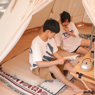 【哆哆購戶外用品】戶外3D海綿充氣床墊自動充氣睡墊露營單人雙人防潮墊帳篷午休墊
