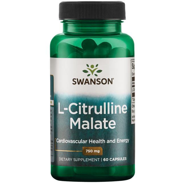 【Swanson】免運 瓜胺酸蘋果酸 L-Citrulline Malate 750mg 60顆