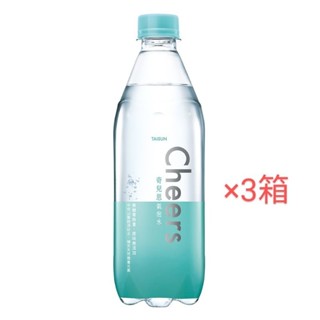 泰山氣泡水 Cheers 500ml 氣泡水 72瓶 ✨５％蝦幣回饋✨