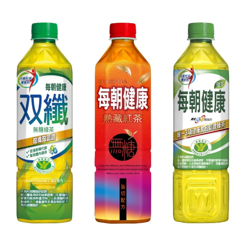 【聊聊領券再折】每朝 健康 綠茶 650ml 24瓶 箱 每朝健康 紅茶 雙纖 ✨５％蝦幣回饋✨