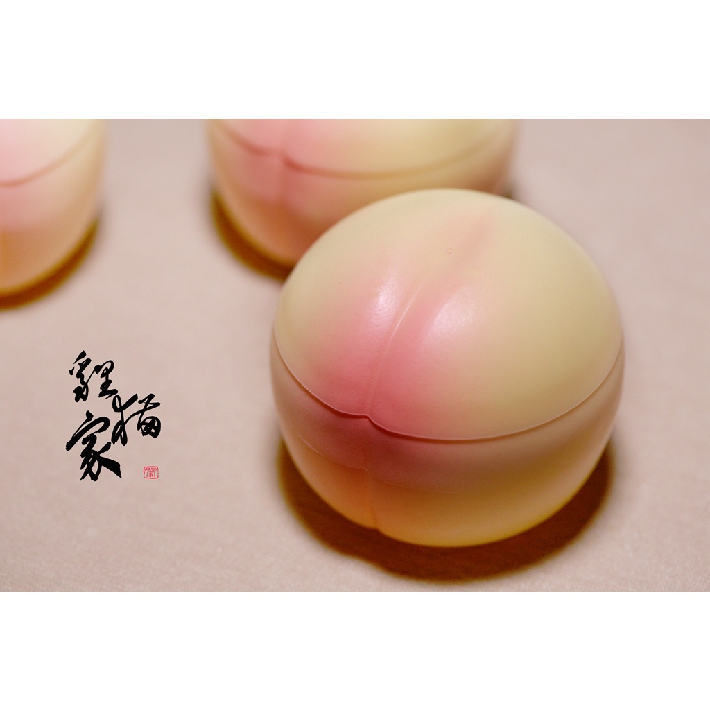 【現貨模具】日本和果子桃子寒天模和菓子果凍模羊羹盒桃子水羊羹模含蓋 和菓子製作模具