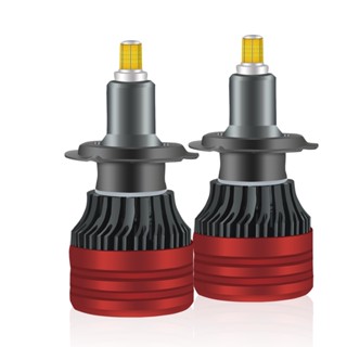 跨境專供360度髮光CSP 汽車led大燈 H7 H11前大燈改造360led大燈