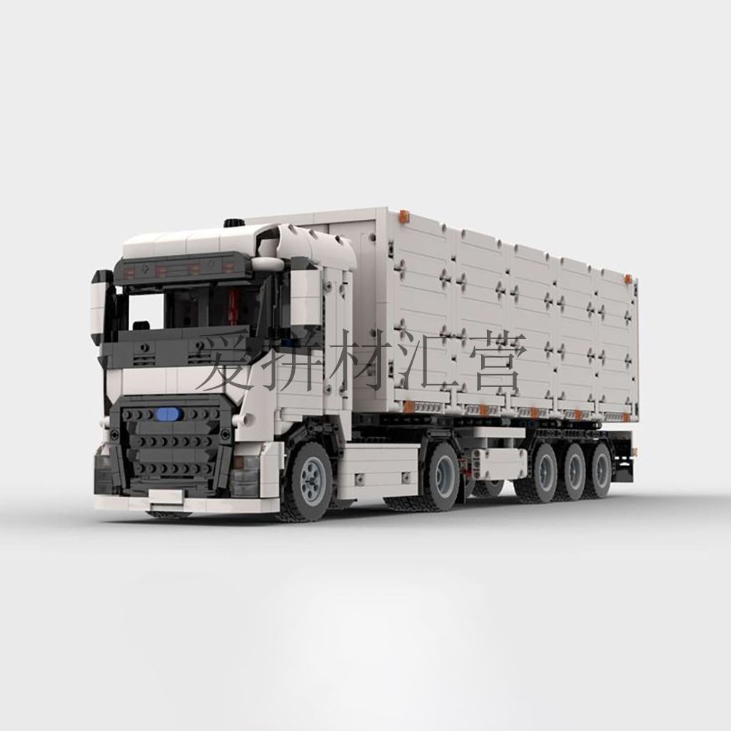 工程車積木 MOC-69945+MOC-81418 卡車套裝 拼裝積木 靜態模型玩具 兼容樂高