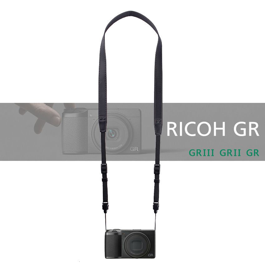 優選相機背帶 萬岡理光 Richo GR GR2 GR3 III 相機背帶 肩帶 高檔 掛繩 皮背帶 背帶掛繩