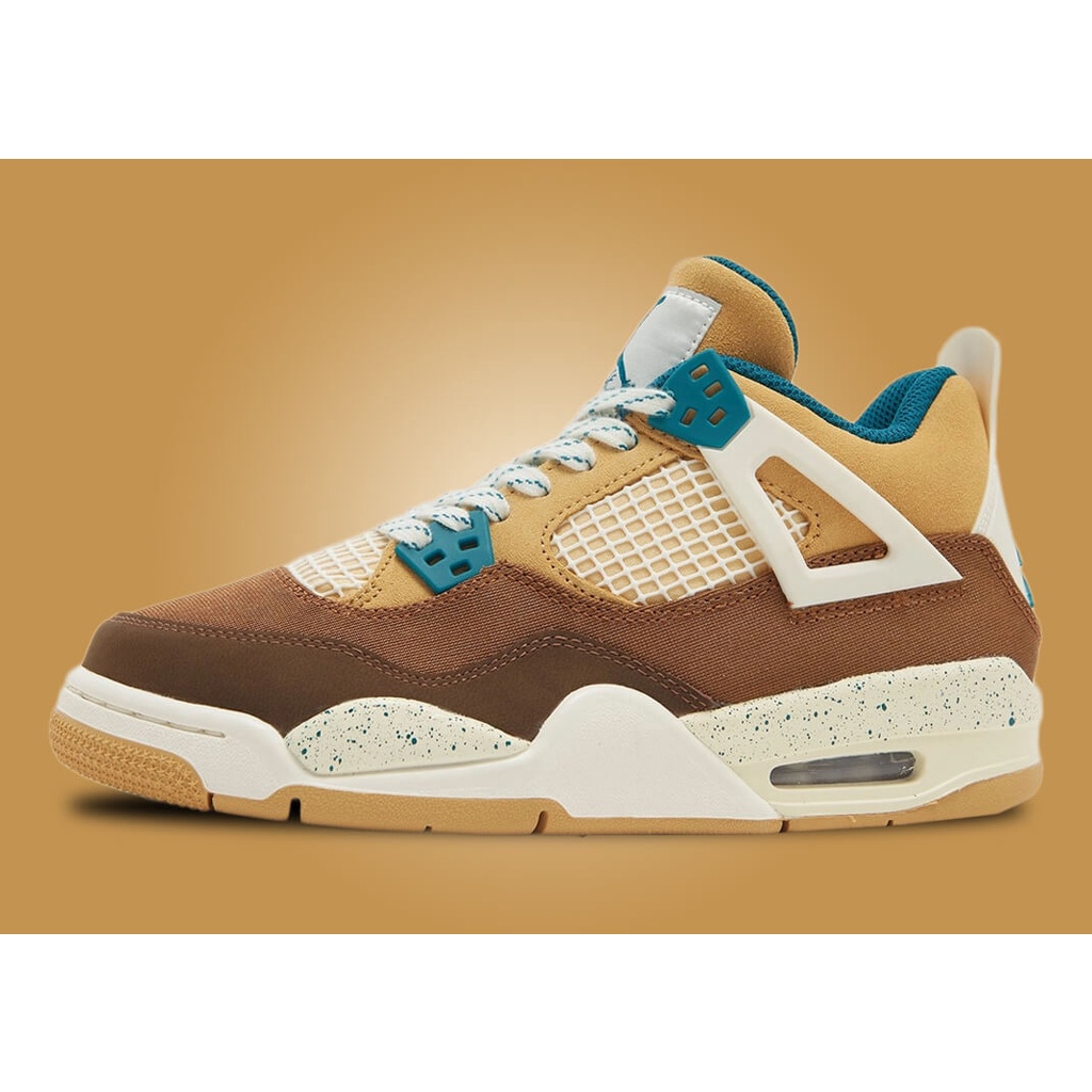 Air Jordan 4 GS “Cacao Wow 棕色 卡其 運動 籃球鞋