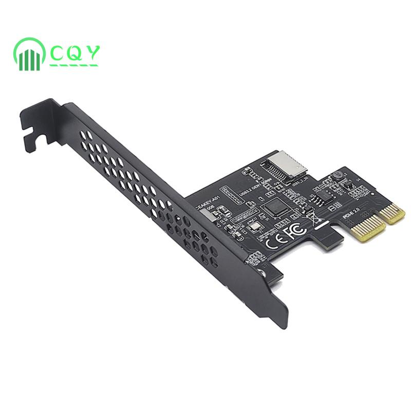 ✴Pci Express 2.0 X1 USB 3.2 Gen1 Type-E 附加卡 PCIe 前 Type