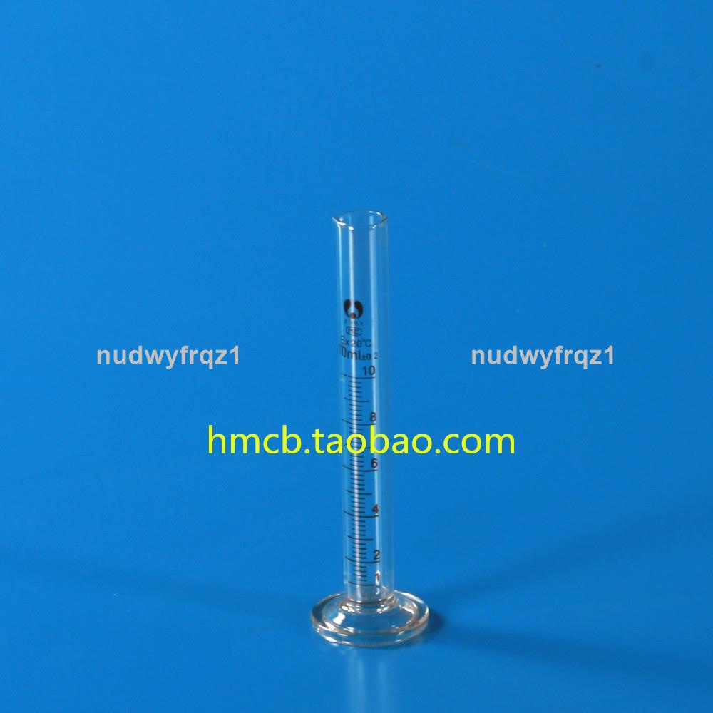 臺灣熱賣🔥🔥玻璃量筒10ML 量筒刻度玻璃 量杯量筒 可開票1973