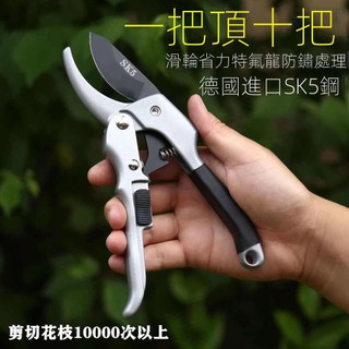 公司貨+發票 德國進口省力滑輪剪修枝剪果樹剪刀樹枝修剪傢用剪粗枝剪園林剪刀SK5材質修枝剪 滑輪省力修枝剪刀