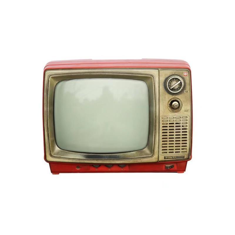 *9.9懷舊老物件80年代70舊貨收藏品黑白電視機古董老式舊復古擺件裝飾小柚子百貨