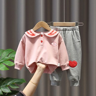 清倉 女寶寶 套裝 洋氣 秋季 嬰兒 幼兒 衣服 春秋 1一3歲 0 小童裝 2 寶寶秋裝 清倉特價