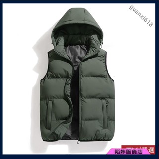 【五色入】L-4XL冬季男生外套 馬甲外套 背心外套男 鋪棉背心 羽絨棉背心 保暖外套 無袖外套 保暖背心