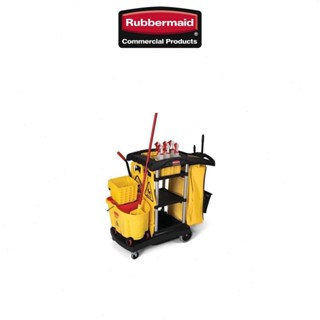 Rubbermaid 樂柏美 大容量清潔推車