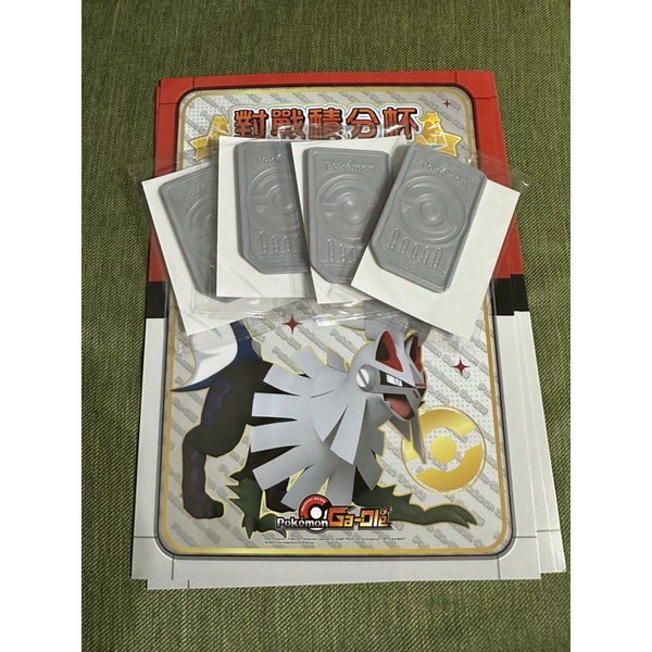 正版 gaole 銀伴戰獸 P卡店鋪賽未拆活動卡含獎狀神奇寶貝 Pokémon gaole卡匣