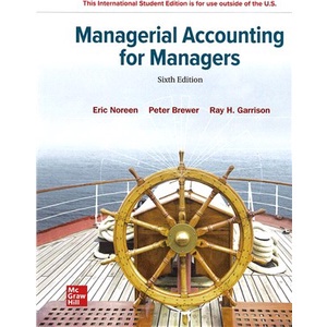 &lt;麗文校園購&gt;Managerial Accounting for Managers 6/E 9781265118433