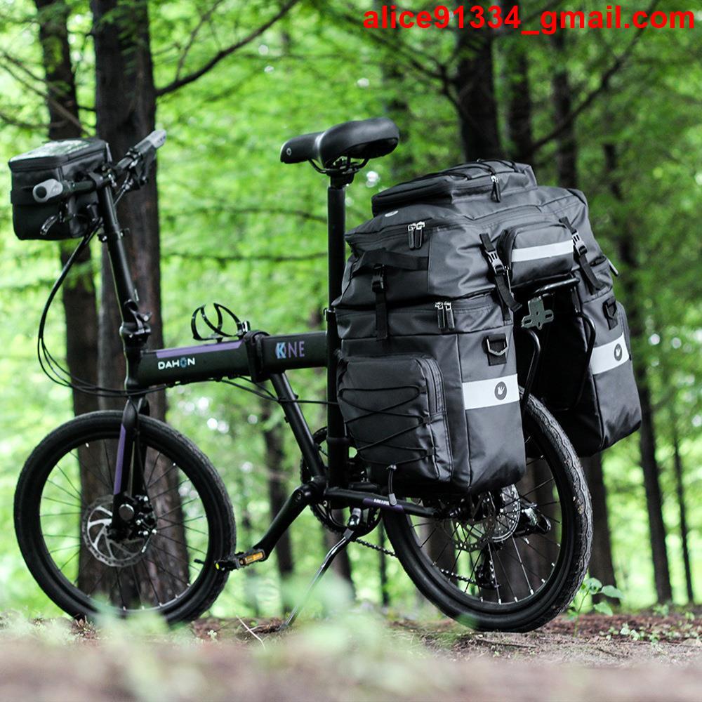 自行車后貨架包登山車多功能三合一馱包騎行包防水裝備