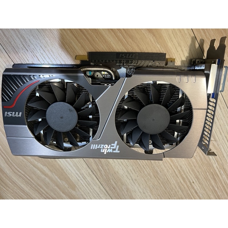 微星 GTX 650 Ti  BOOST 2G 二手