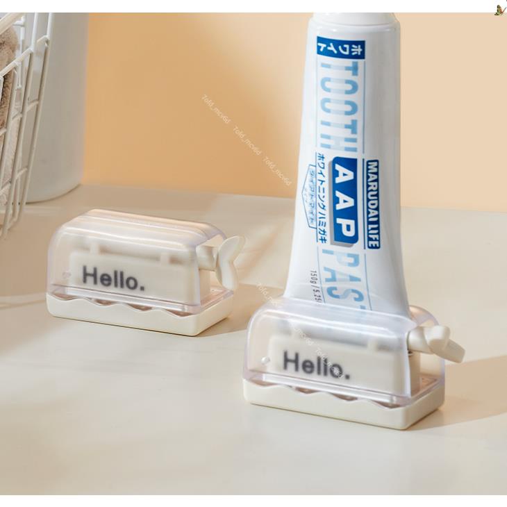 蝦皮優選擠牙膏工具擠壓器兒童手動洗面乳衛生間可愛擠牙膏夾子