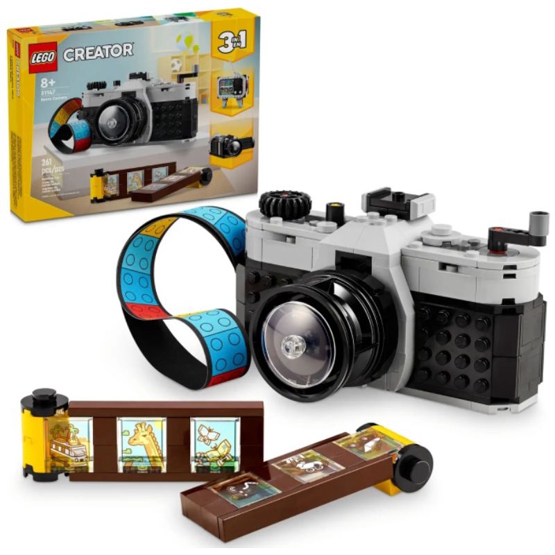 【ToyDreams】LEGO Creator 3-in-1 三合一 31147 復古照相機 Retro Camera