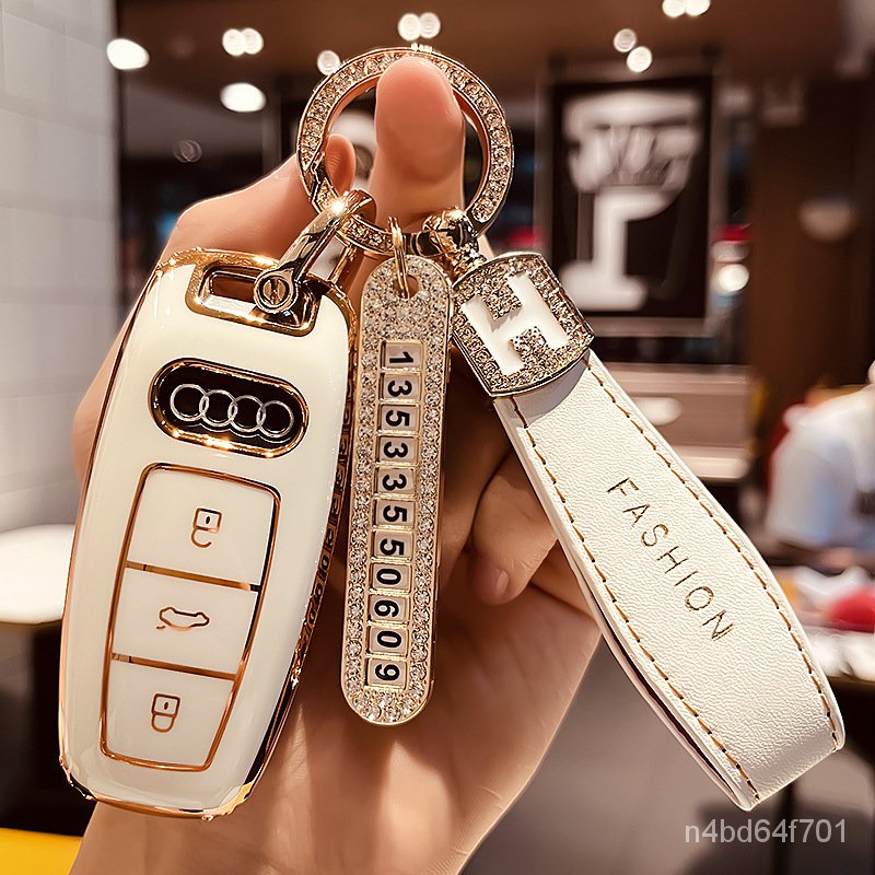出清 鑰匙套 Audi鑰匙套 適用奧迪 Q7 A7 Q2 A1 A4 A6 A3 A5 A8 Q5 Q3