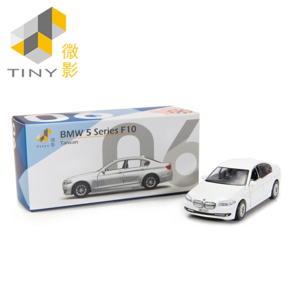 [Tiny] BMW 5 Series F10 Alpine White III 白色 TW06 模型車 金屬 好質感