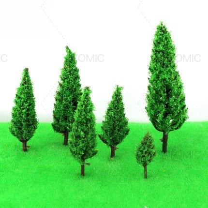 可開統編 DIY沙盤 模型景觀資料 場景製作 模型塑膠 成品樹 樹幹寶塔松松樹
