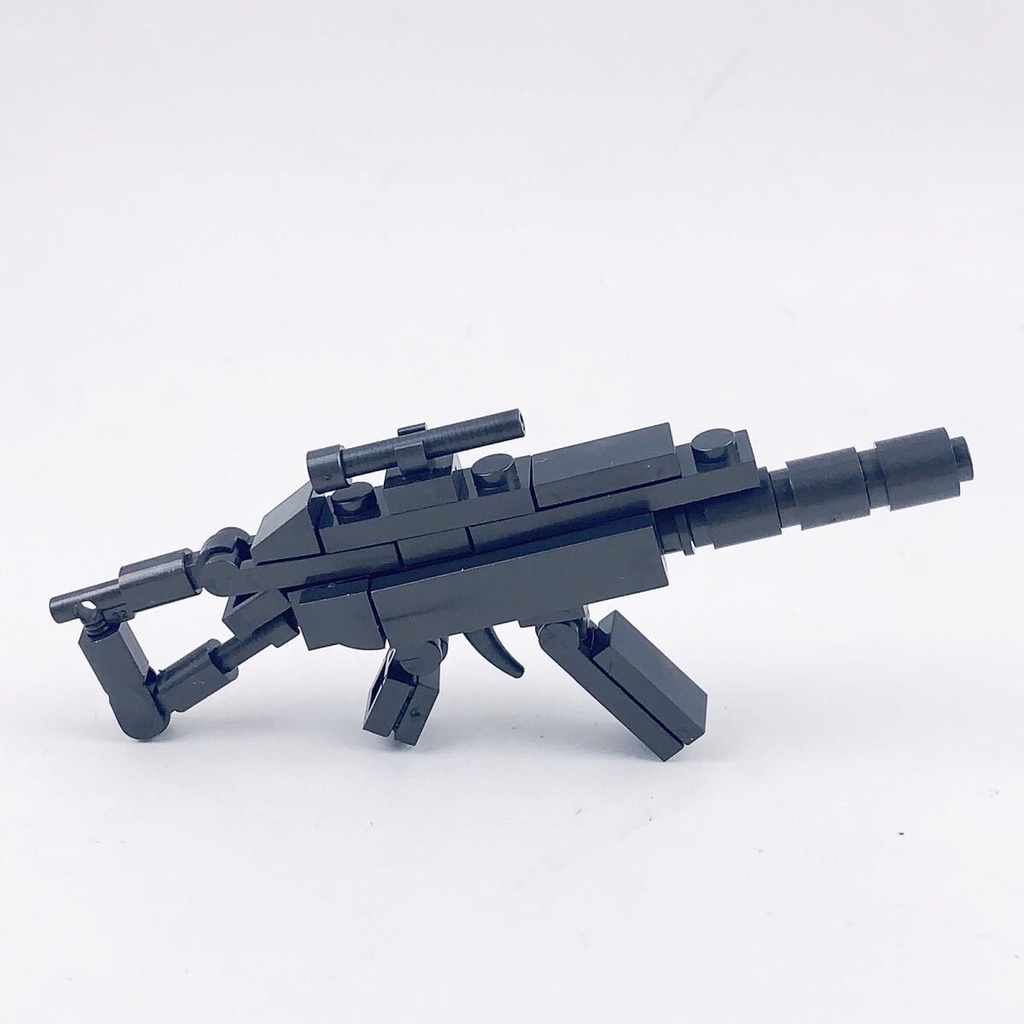 模型 玩具 爆款槍械模型積木兼容樂高步槍狙擊槍男孩喜愛禮物校門口拼裝熱賣