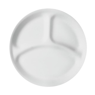 【美國康寧 CORELLE】純白系列10吋分隔盤/211餐盤/