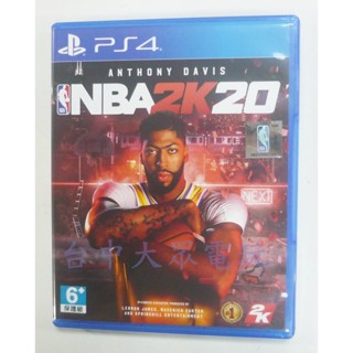 PS4 美國職業籃球 NBA 2K20 (中文版)**(二手片-光碟約9成8新)【臺中大眾電玩】