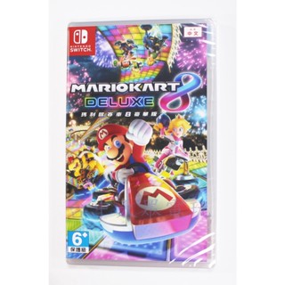 Switch NS 遊戲 瑪莉歐 瑪利歐賽車 8 豪華版 (中文版) **(全新未拆商品)【臺中大眾電玩】