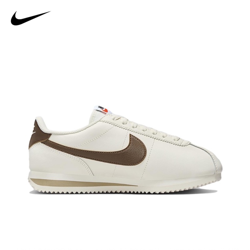 Nike Cortez 耐吉 阿甘鞋 休閒鞋 女鞋 巧克力勾 皮革 白棕 DN1791-104 白酒紅 米綠