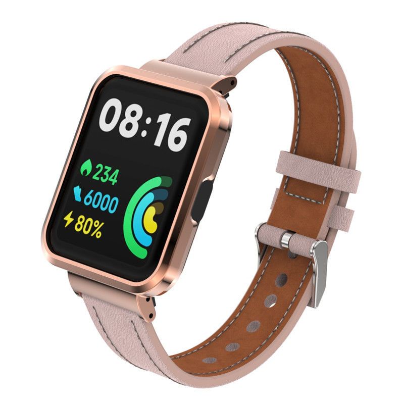 熱賣 錶帶 小米手錶超值版 Redmi 手錶 2 Lite  皮質錶帶 Redmi Watch 3 Active皮錶帶