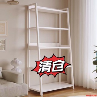 【免運】書架置物架ins落地臥室家用簡約現代鐵藝收納展示架書架鋼架靠墻WS傢俱2館