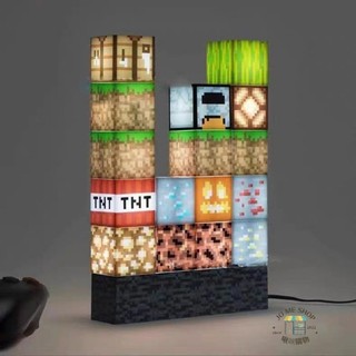 現貨當天出⛏️我的世界 Minecraft 麥塊 積木 Custom stitching lamp diy 拼接燈 夜燈