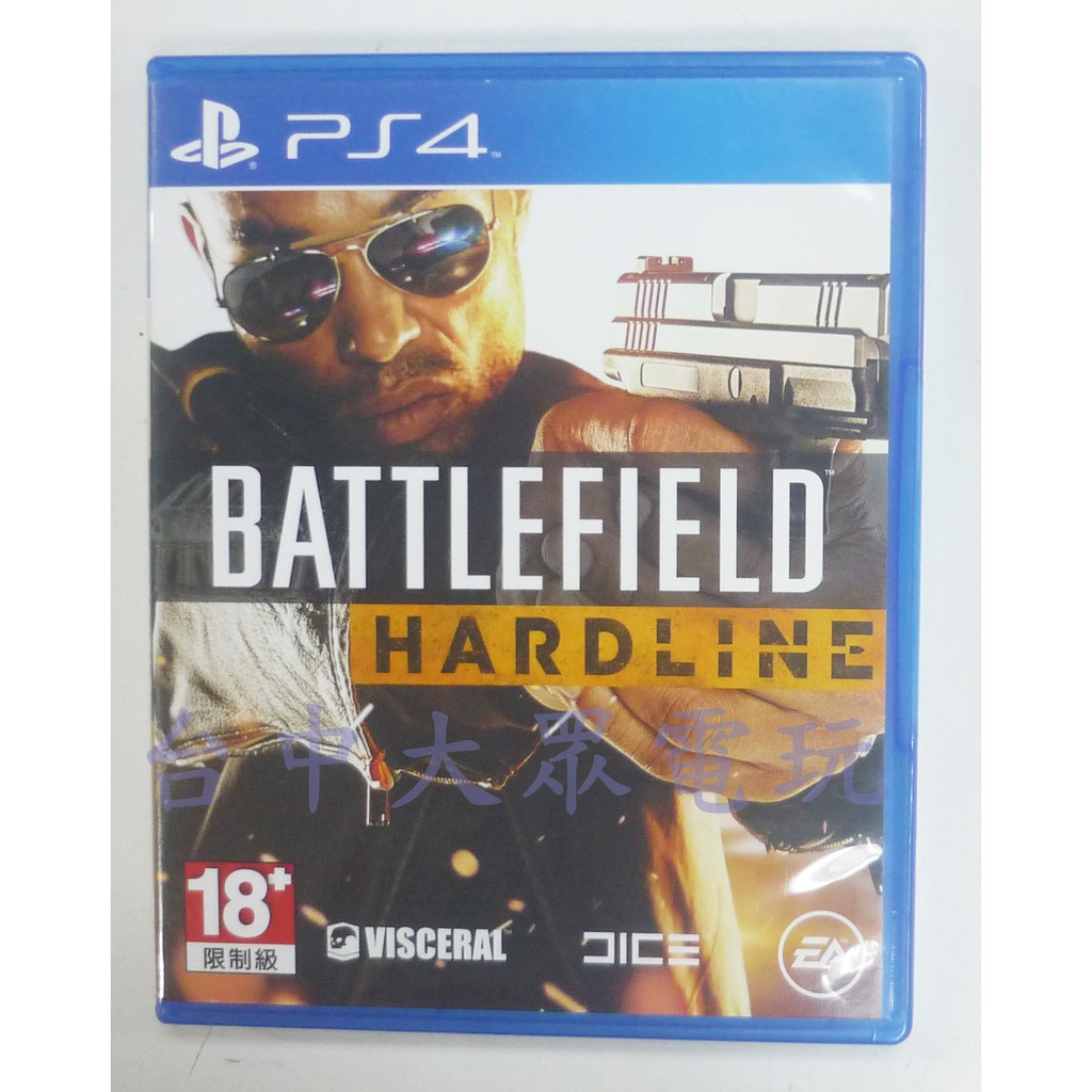 PS4 戰地風雲 強硬路線 Battlefield (英文版)**(二手光碟約9成8新)【台中大眾電玩】