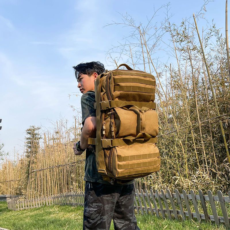 60升 行囊包 多用背包 手提包 戰術背包 大容量 行李包 登山包 戶外包 露營