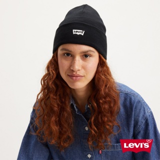 Levis 毛帽 / 刺繡Logo 黑 男女同款 77138-1028 人氣新品