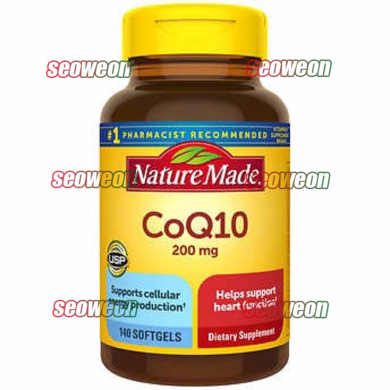 美國 Nature Made CoQ10 萊萃美高濃度輔酶膠囊 200mg 140顆 好市多-老佛爺
