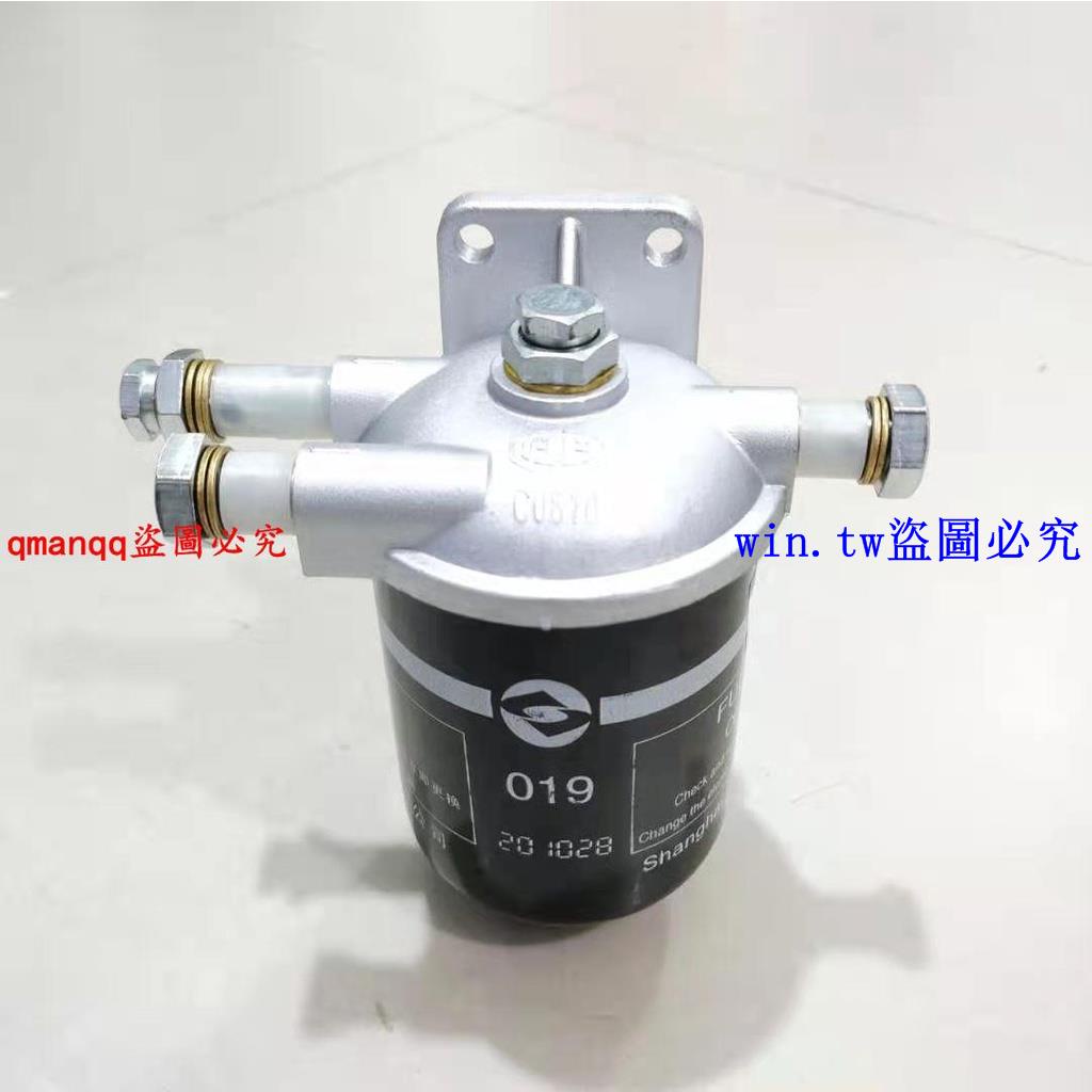 熱銷柴油機配件#C010A B 上海上柴股份135 G12系列 發電機組 柴油濾清器芯 總成win.tw