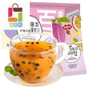 西木格 蜂蜜百香果醬茶 15g/包 沖泡水喝 低卡飲品果醬 獨立小包裝美味