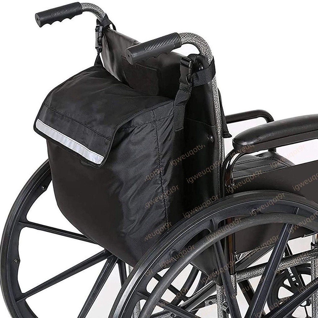 電動輪椅收納購物袋手推車后掛袋老年老人掛包大容量儲物袋置物袋搶眼奪目xyz