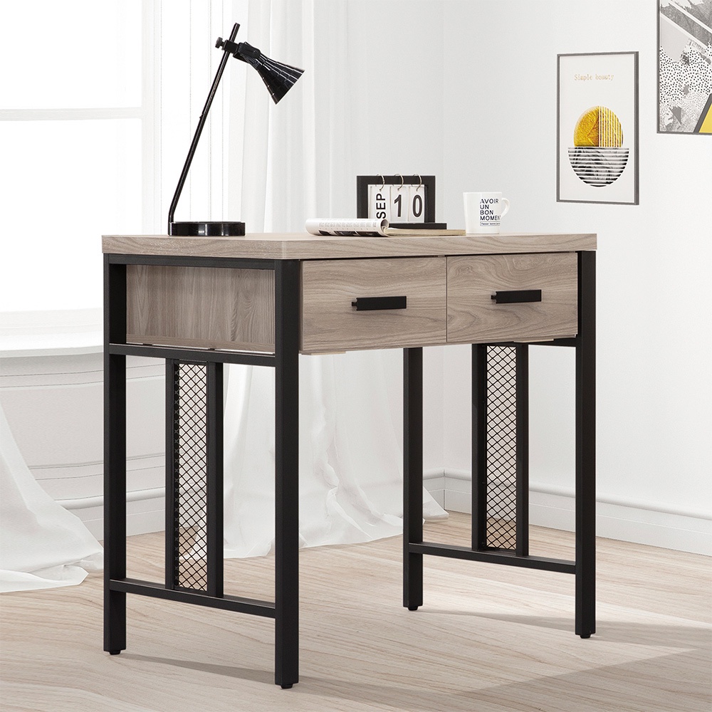 Homelike 凱瑟2.7尺書桌 辦公桌 工作桌 書桌 電腦桌 教師桌 專人配送安裝