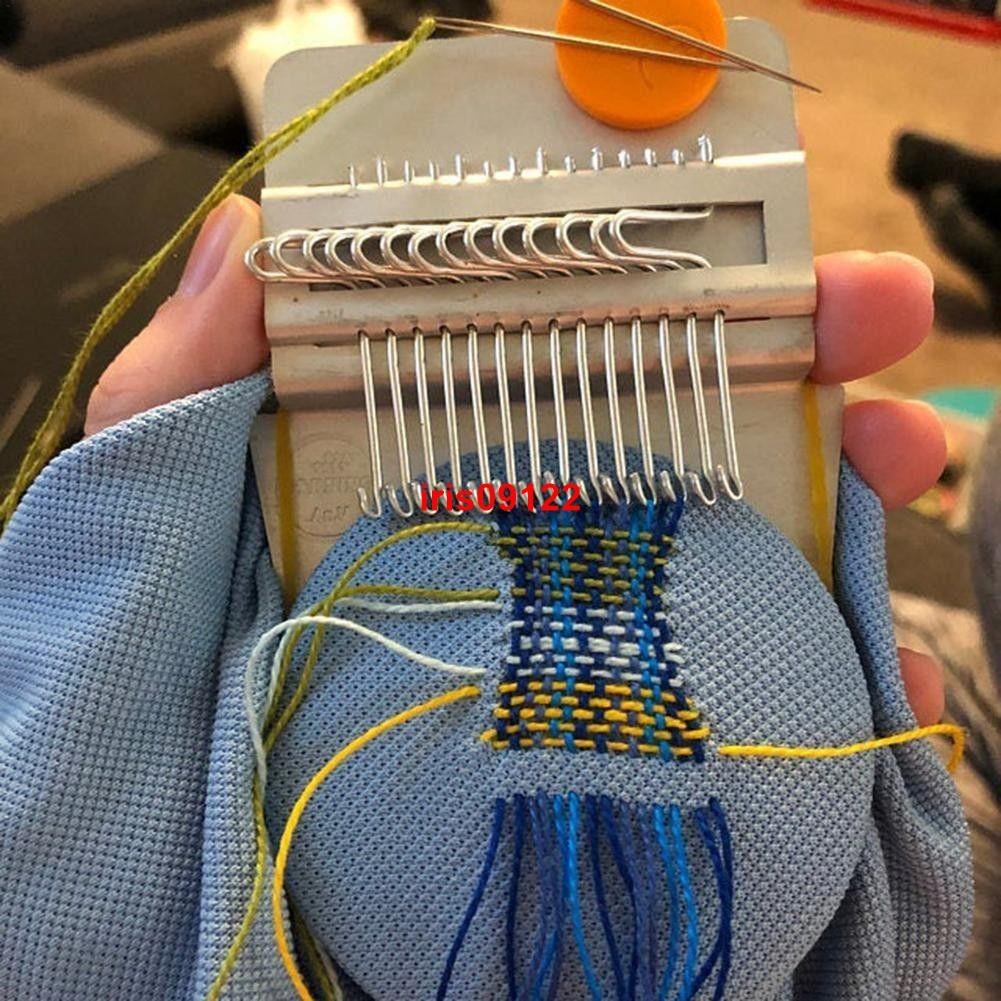 🌛🌕上新特惠🌛🌕新款小型編織機工具DARNING手工個性編織機迷你版織布機紡