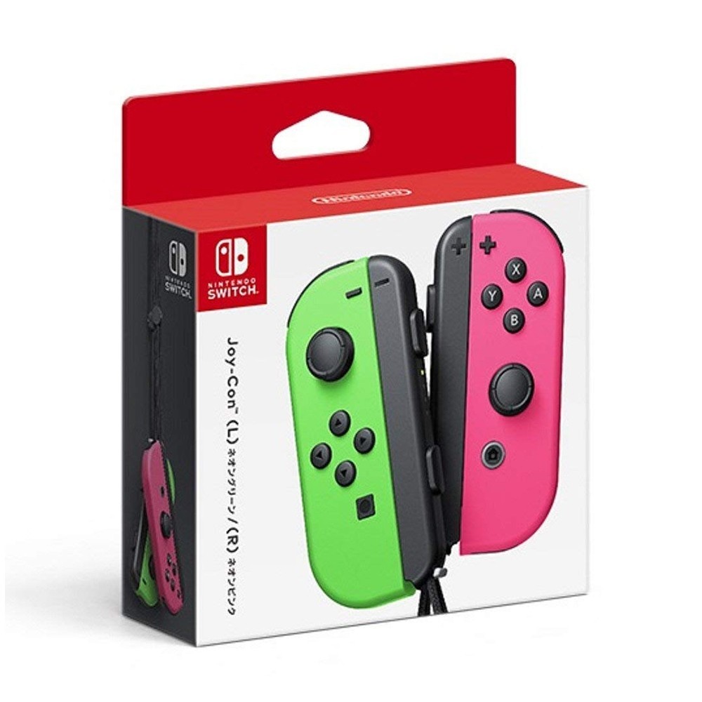 【NS周邊】Nintendo Switch Joy-Con (L/R)【綠/粉紅】《台灣公司貨》
墊腳石購物網