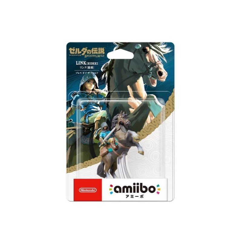 【amiibo】林克(騎乘)【曠野之息】(薩爾達傳說系列) 墊腳石購物網