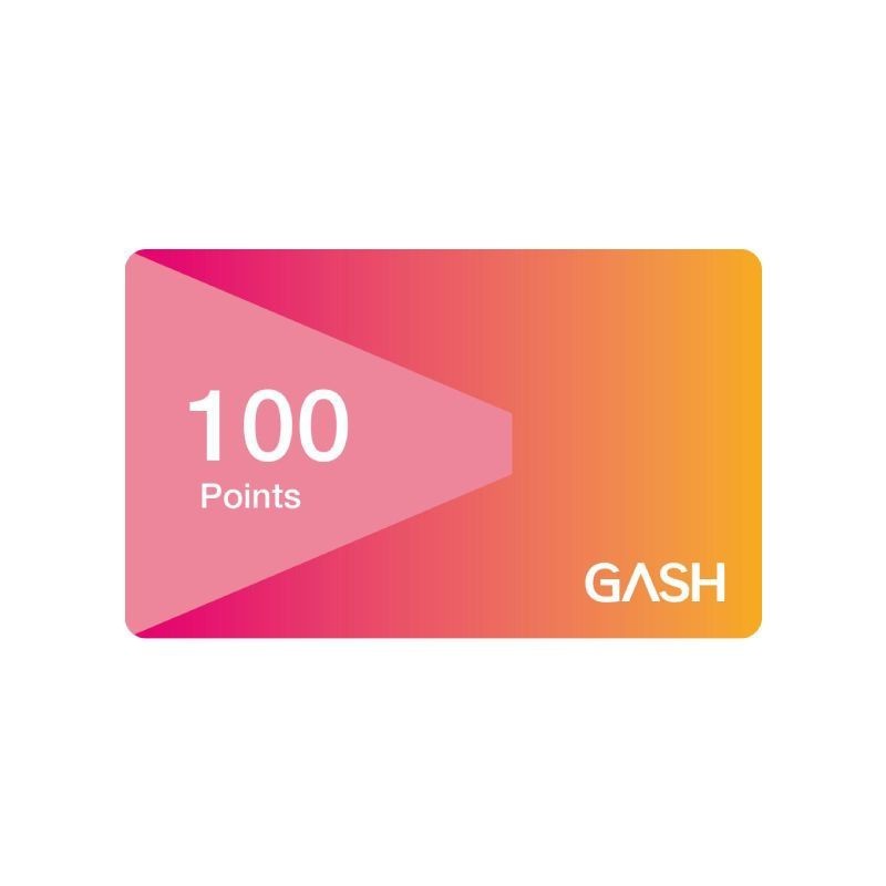 Gash Point 100點 | 經銷授權 系統發號 官方旗艦店